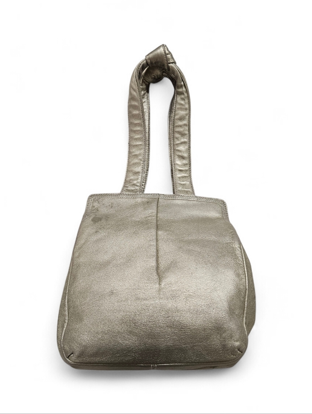 Loewe Nappa Lambskin Leather Knotted Tote Bag In Light Gold - Picture 2 of 15